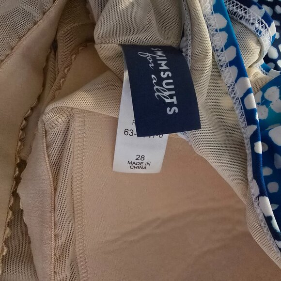 Swimsuits for All Tankini Top 28W - Picture 3 of 3